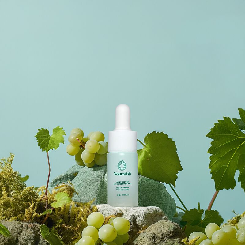 nourwish airy glow hair repair oil