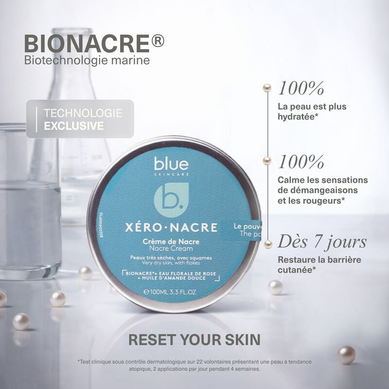 blue skincare pearl treasure gift set