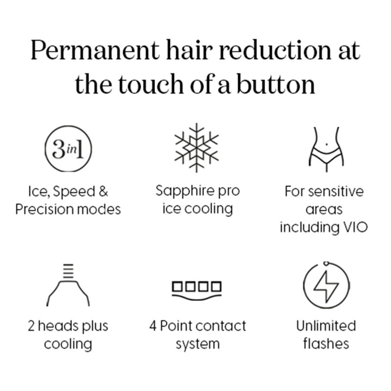 سموث سكين جهار بيور سويتش ازالة الشعر بتقنية ipl