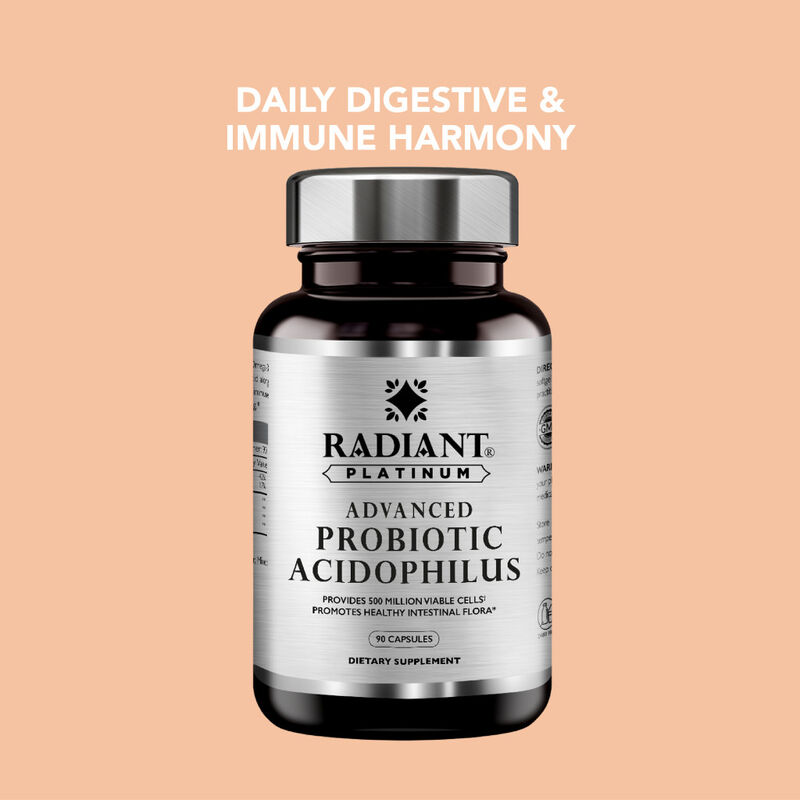 radiant platinum advanced probiotic acidophilus
