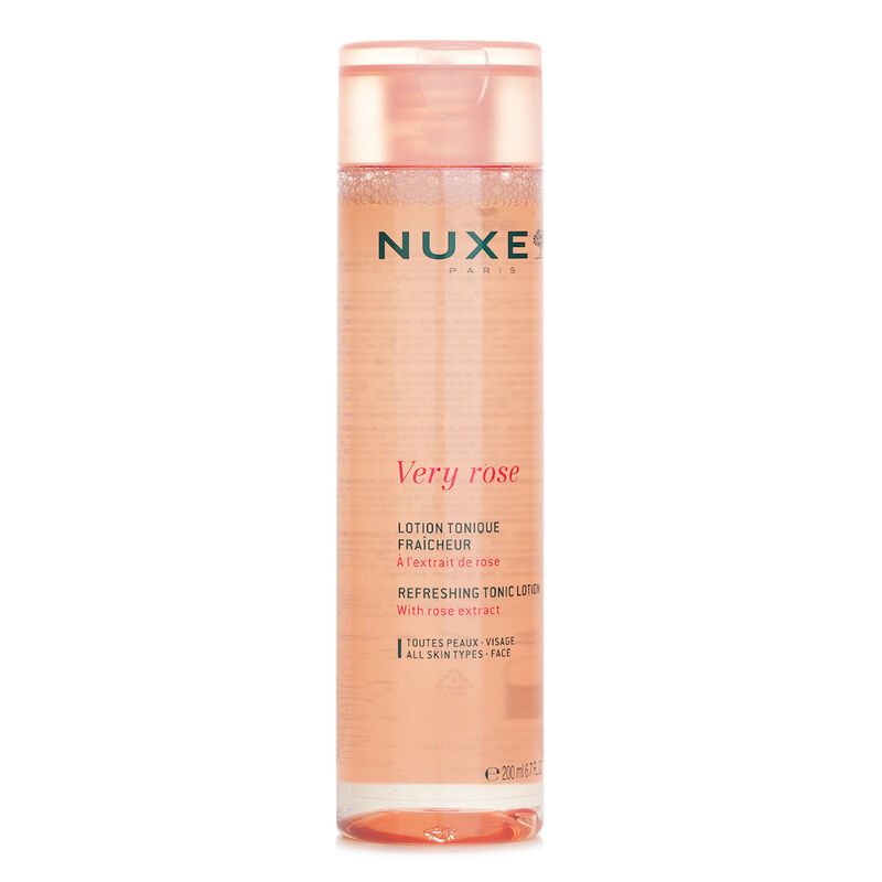 nuxe very rose refreshing toning lotion