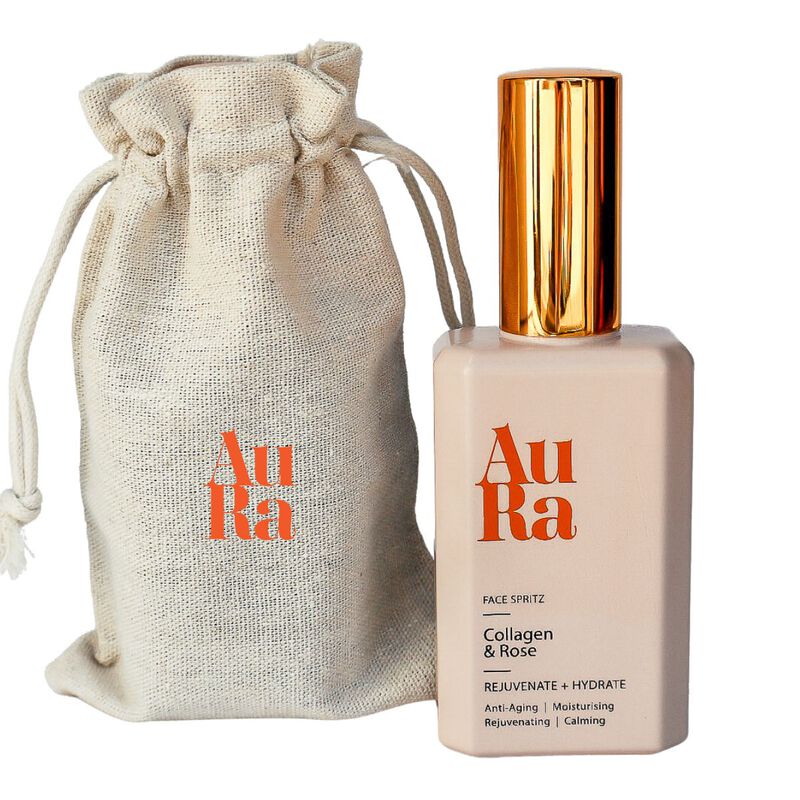 auraspritz aura collagen and rose face spritz
