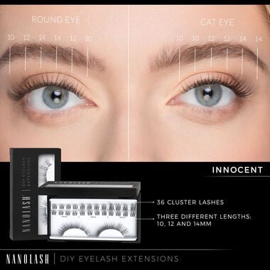 DIY Eyelash Extensions Starter Kit Innocent faces diy eyelash extensions starter kit innocent