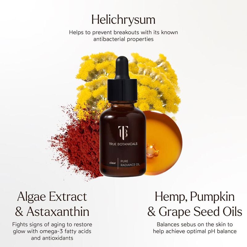 ترو بوتانيكلز زيت كلير بيور راديينس