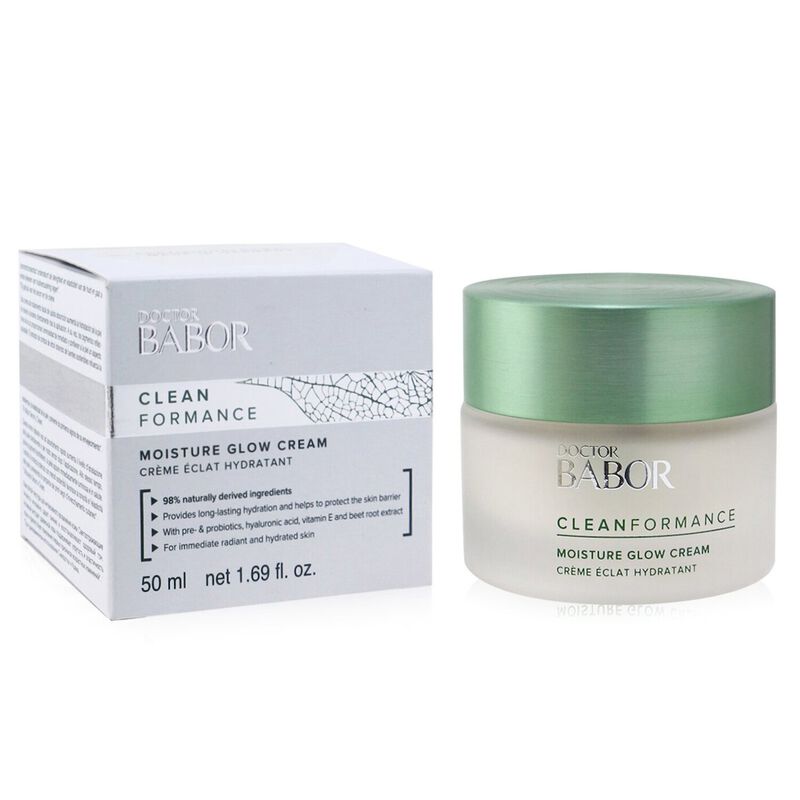 babor clean formance moisture glow cream