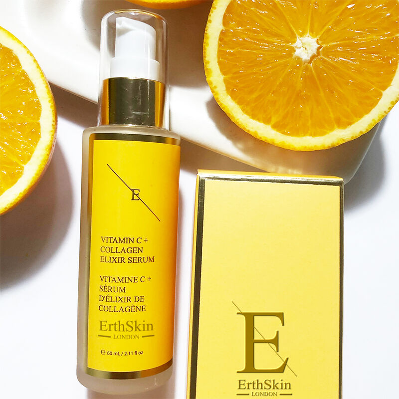 إرث سكين لندن vitamin c + collagen elixir serum 60ml