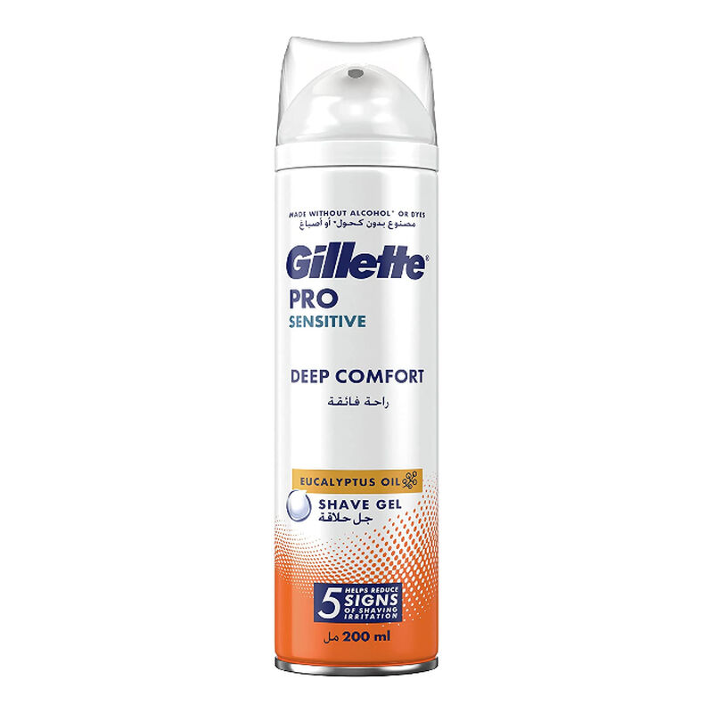 gillette fusion proglide hydrating shaving gel