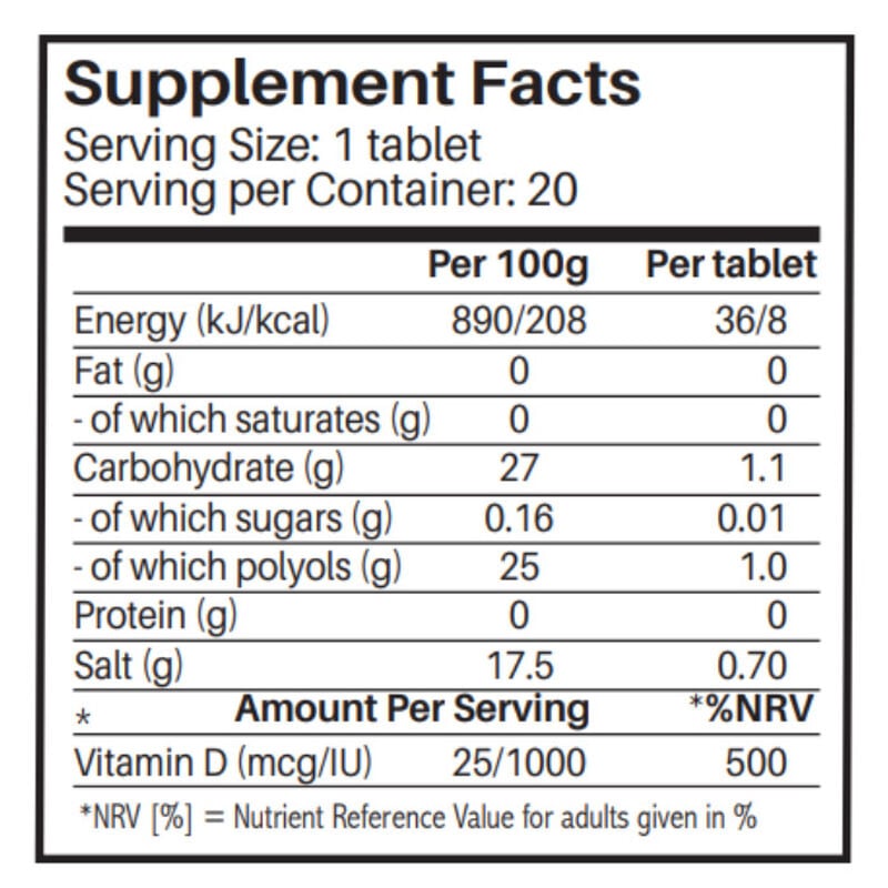 sunshine nutrition vitamin d 1000 iu citrus effervescent