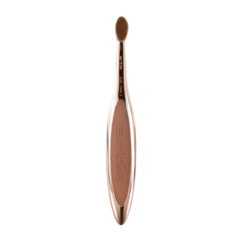 Elite Oval 3 Brush, Rose Gold Finish